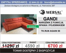 WERSAL - GANDI NAROŻNIK Z F.SPANIA I POJEMNIKIEM